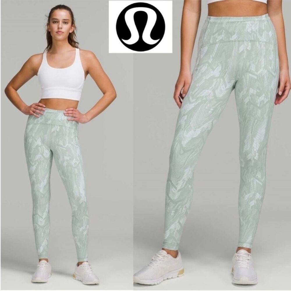 Lululemon Swift Speed High-Rise Tight 28 Inseam Reverberate Chevron Jacquard  2